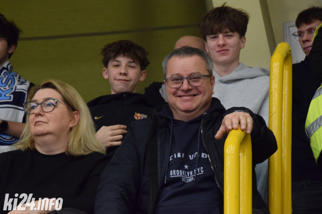 Kibice na meczu Noteć - Resovia