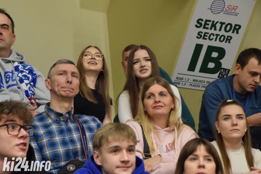 Kibice na meczu Noteć - Resovia