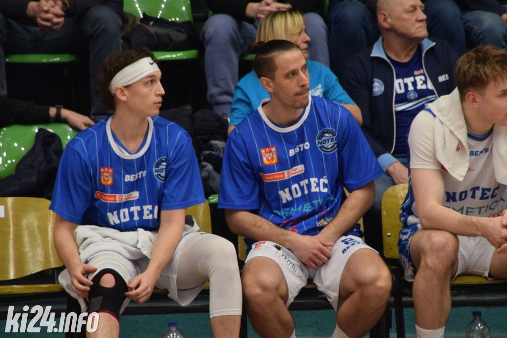 Kibice na meczu Noteć - Resovia