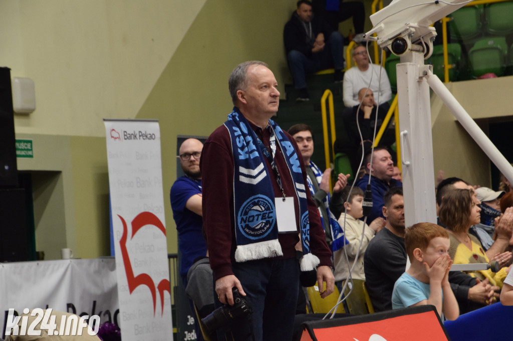 Kibice na meczu Noteć - Resovia