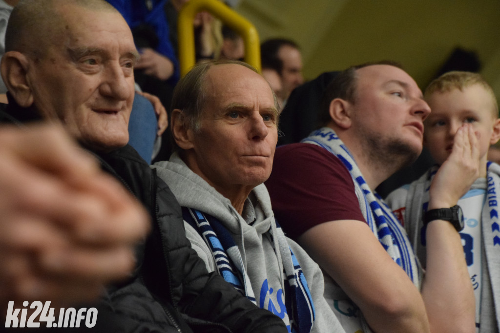 Kibice na meczu Noteć - Resovia