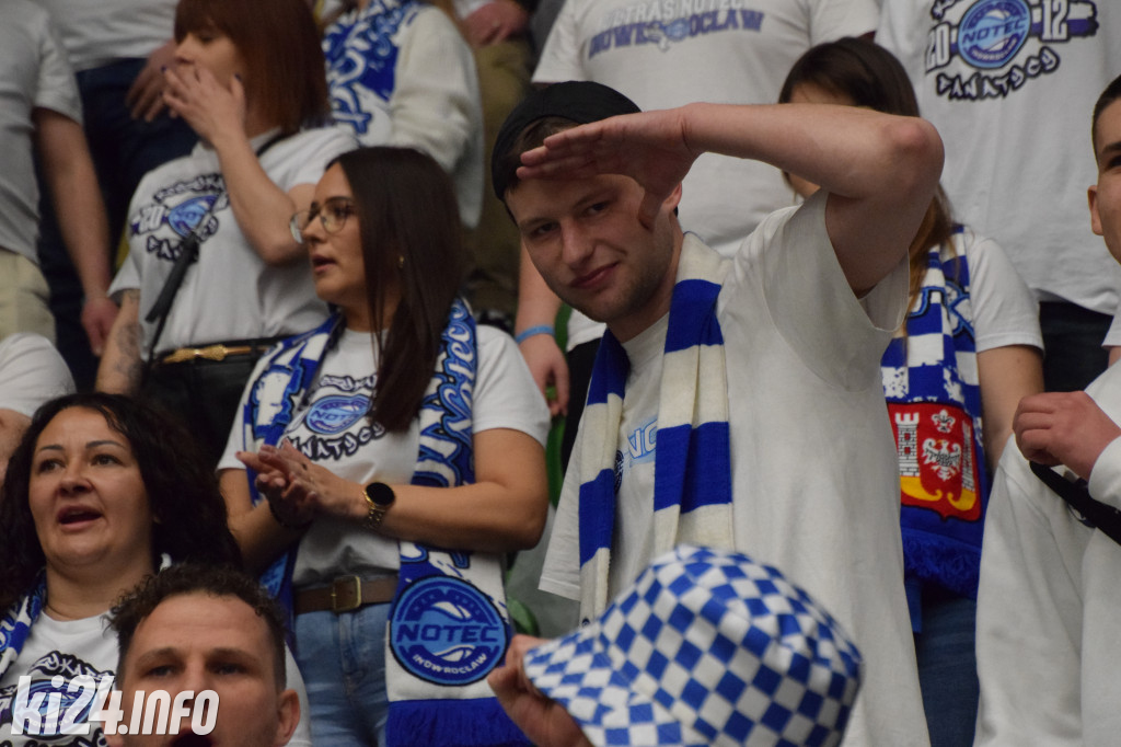 Kibice na meczu Noteć - Kociewskie Diabły
