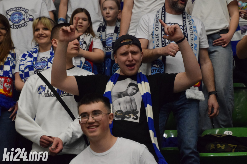 Kibice na meczu Noteć - Kociewskie Diabły