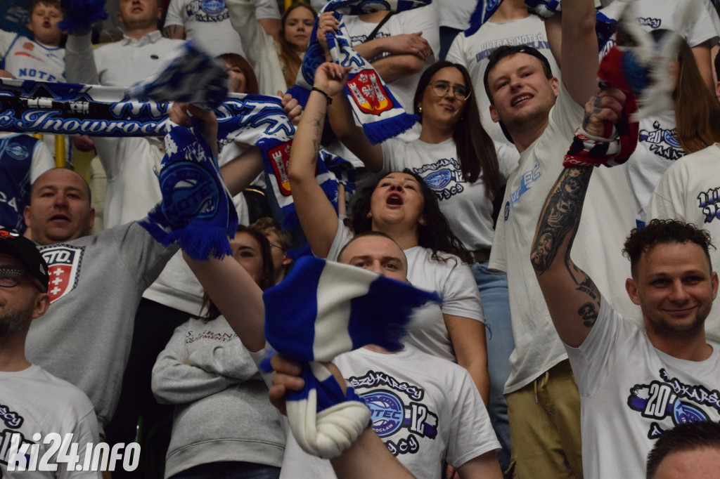 Kibice na meczu Noteć - Kociewskie Diabły