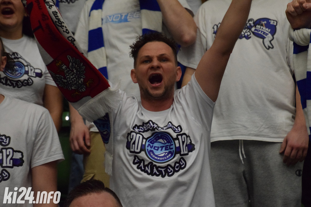 Kibice na meczu Noteć - Kociewskie Diabły
