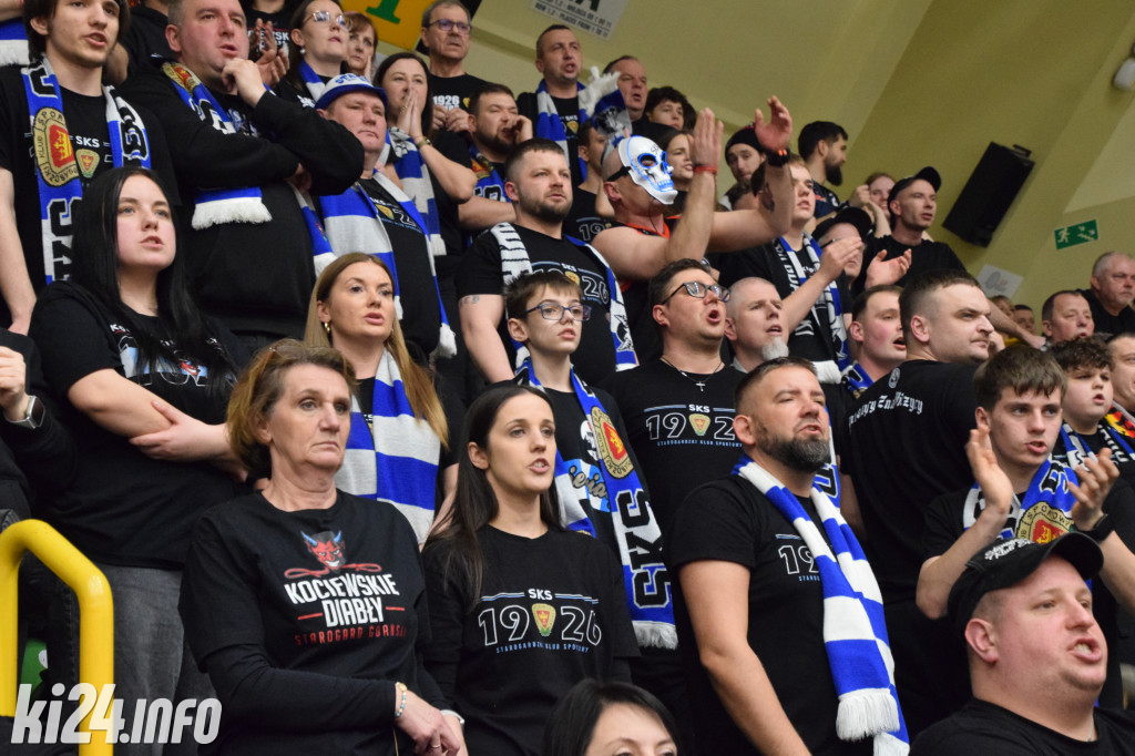 Kibice na meczu Noteć - Kociewskie Diabły