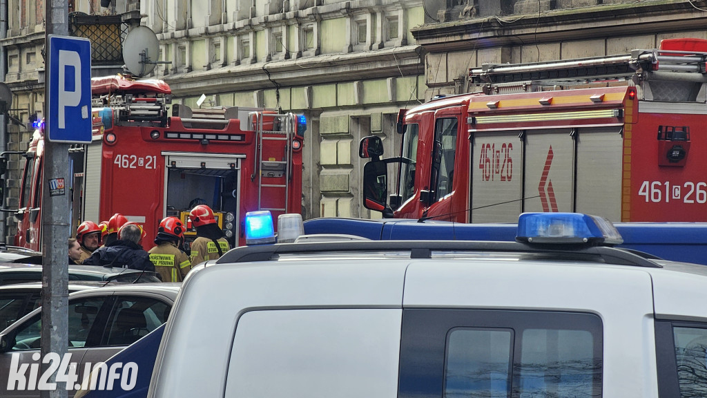 Pożar w kamienicy przy Grabskiego