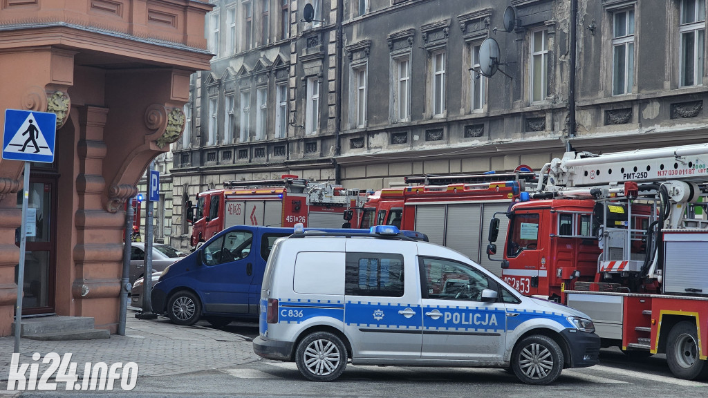 Pożar w kamienicy przy Grabskiego