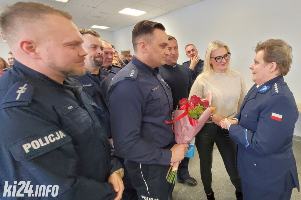 Pożegnanie rzecznika inowrocławskiej policji
