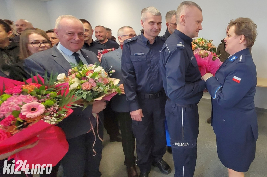 Pożegnanie rzecznika inowrocławskiej policji