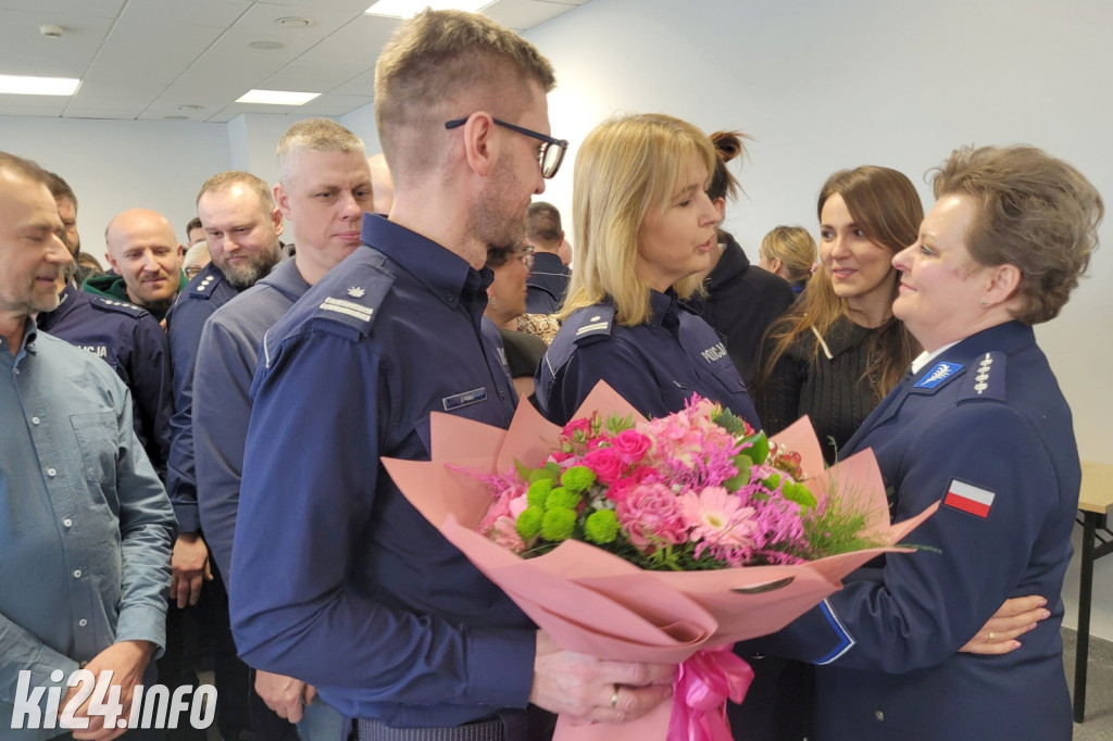 Pożegnanie rzecznika inowrocławskiej policji