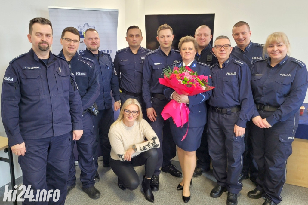 Pożegnanie rzecznika inowrocławskiej policji