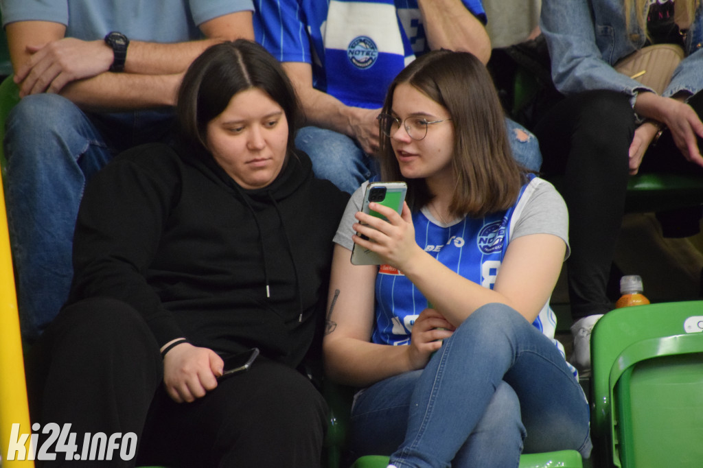 Kibice na meczu Noteć - Sokół