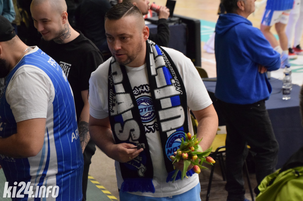 Kibice na meczu Noteć - Sokół