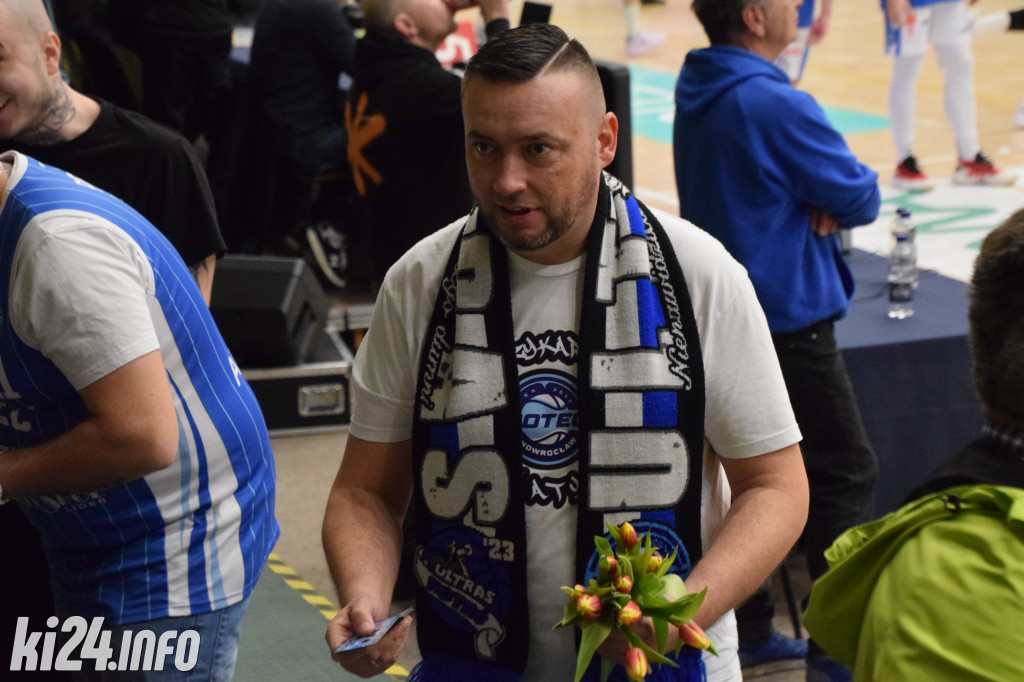 Kibice na meczu Noteć - Sokół