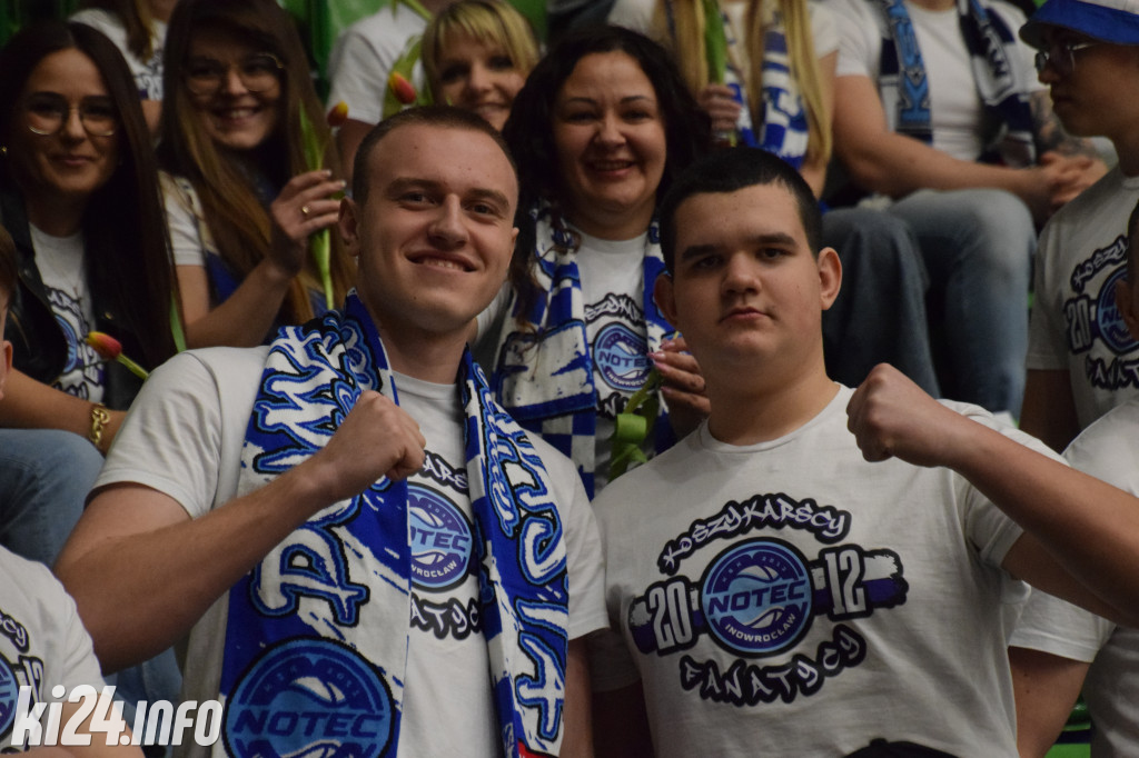 Kibice na meczu Noteć - Sokół