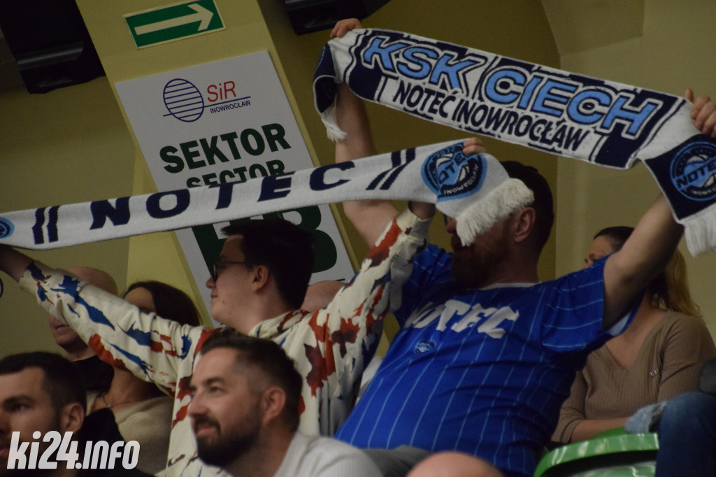 Kibice na meczu Noteć - Sokół