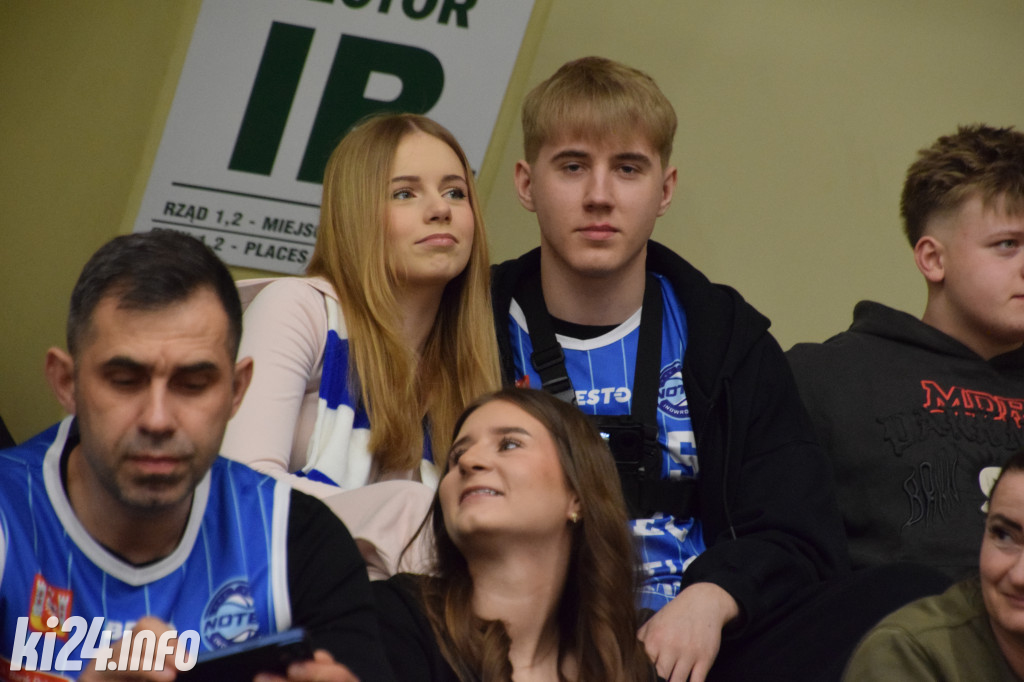 Kibice na meczu Noteć - Sokół