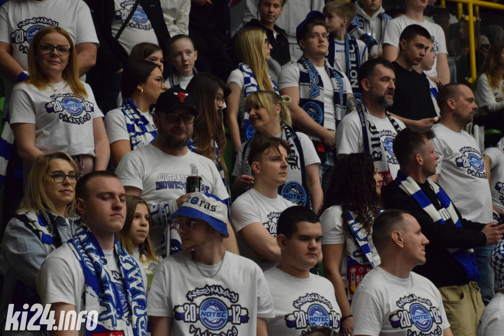 Kibice na meczu Noteć - Sokół