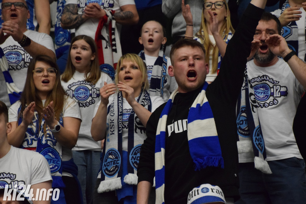Kibice na meczu Noteć - Sokół