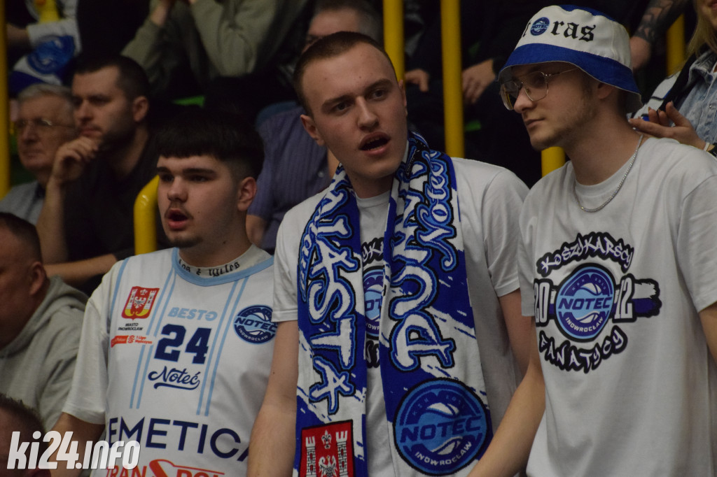 Kibice na meczu Noteć - Sokół