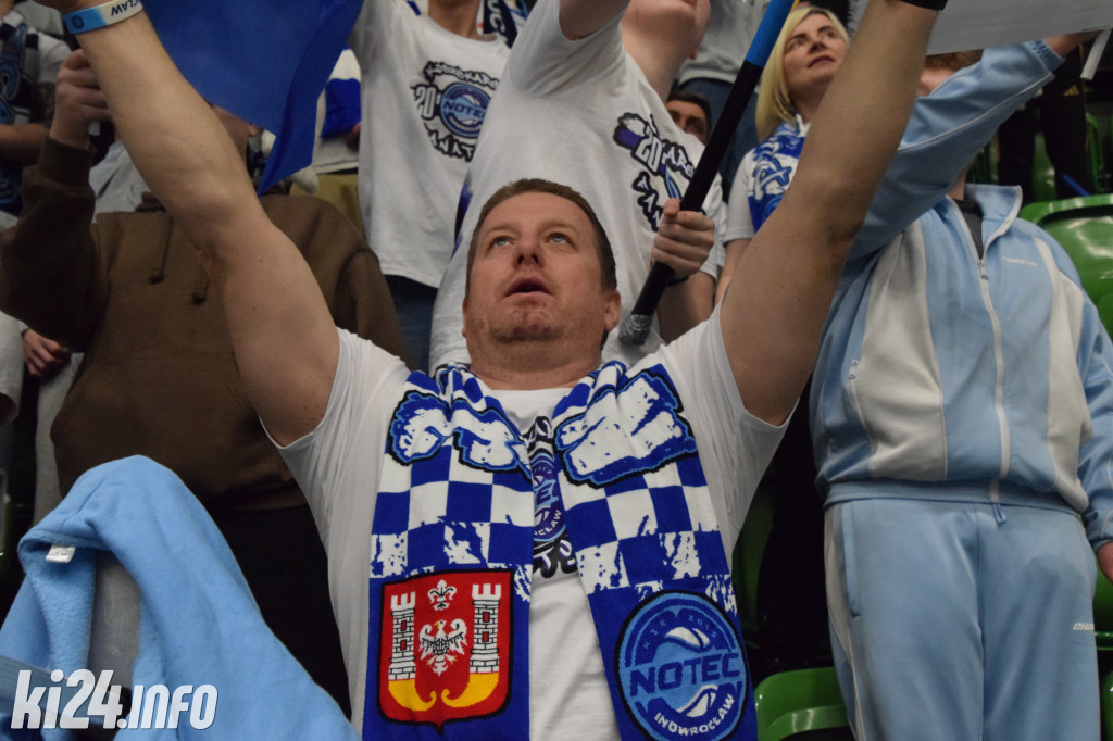 Kibice na meczu Noteć - Sokół