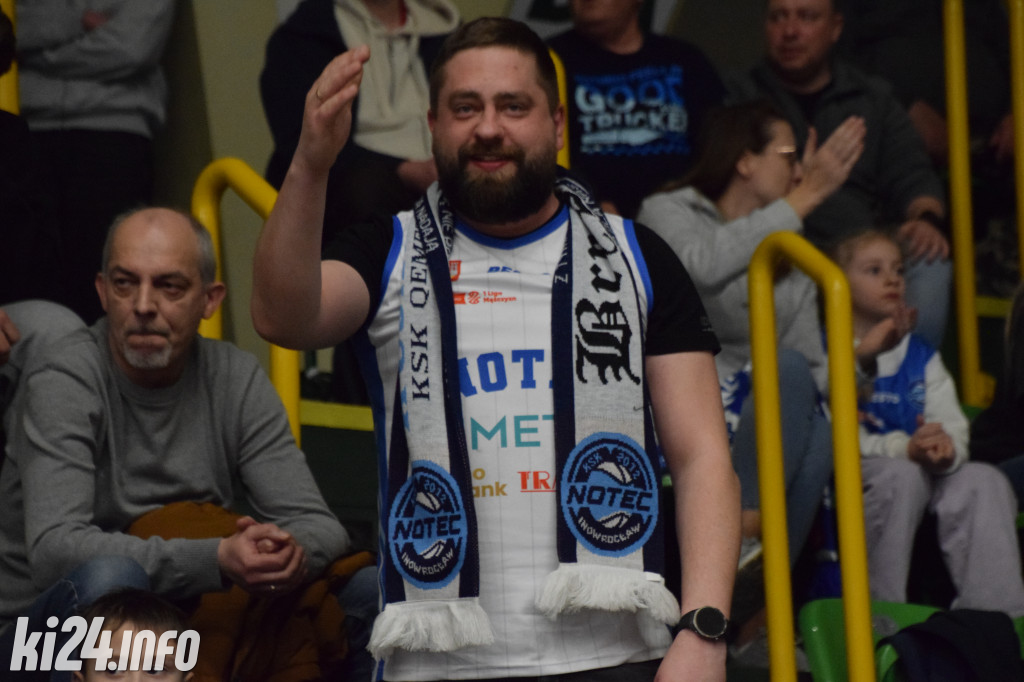 Kibice na meczu Noteć - Sokół