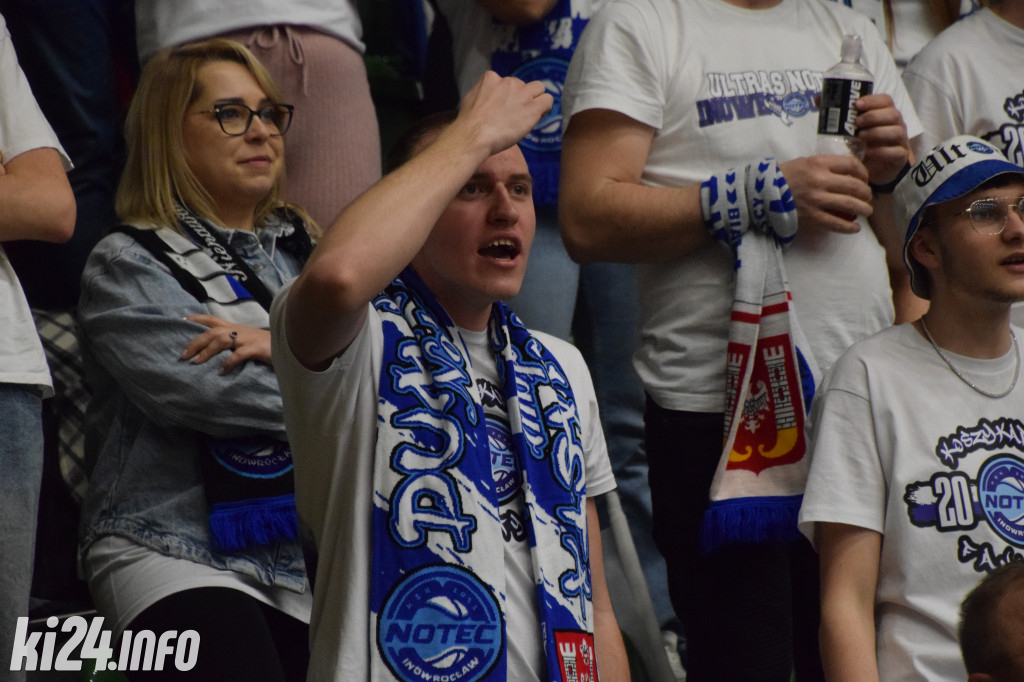Kibice na meczu Noteć - Sokół