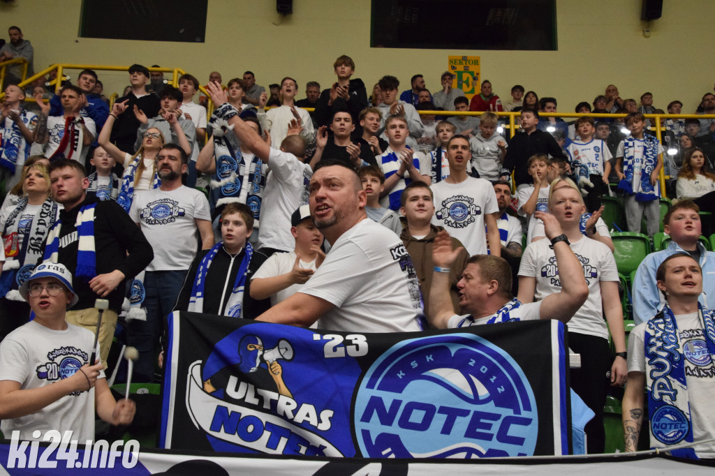 Kibice na meczu Noteć - Sokół