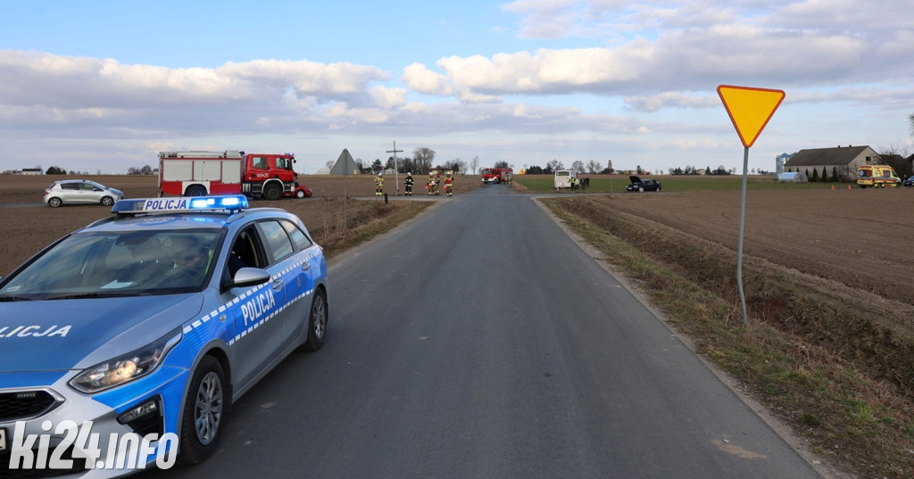 Wypadek szkolnego busa