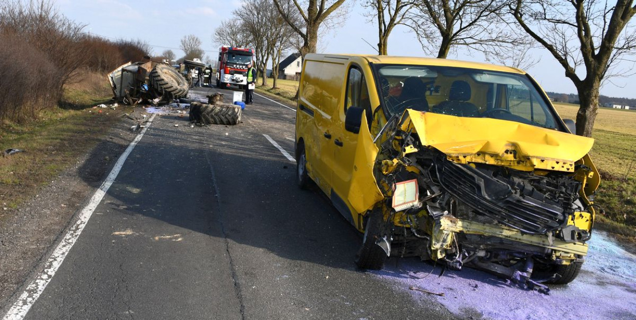 O krok od tragedii na krajowej „62”