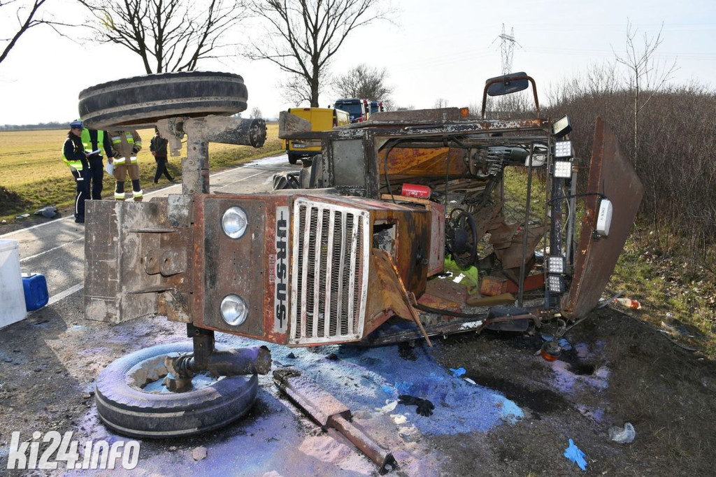 O krok od tragedii na krajowej „62”