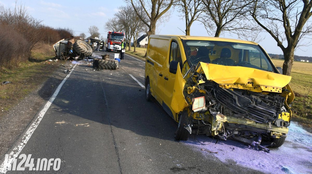 O krok od tragedii na krajowej „62”