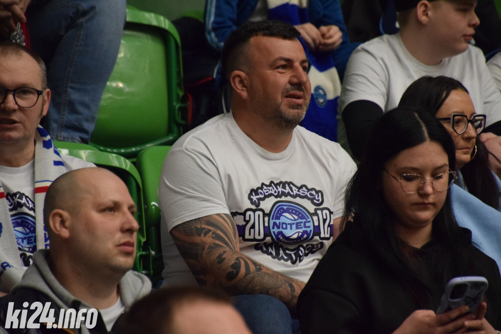 Kibice na meczu Noteć - Polonia