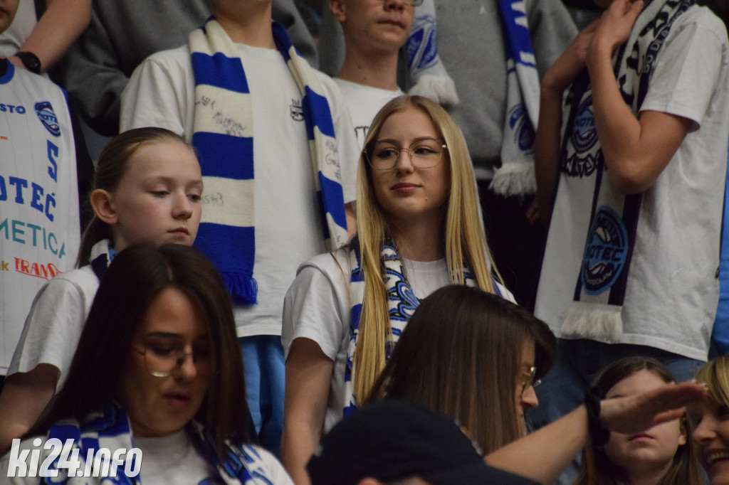 Kibice na meczu Noteć - Polonia