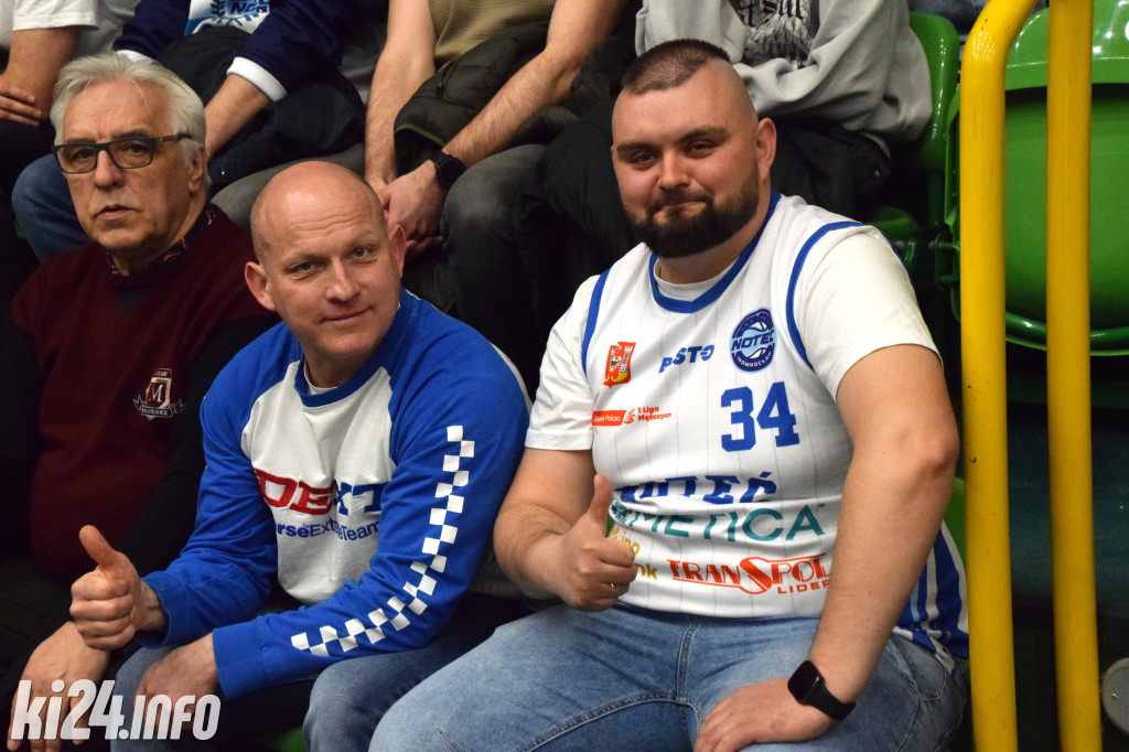 Kibice na meczu Noteć - Polonia