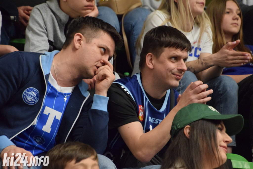 Kibice na meczu Noteć - Polonia