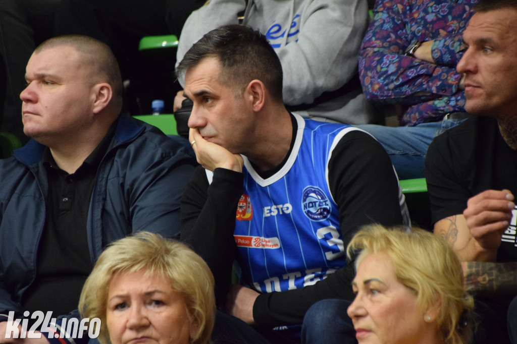 Kibice na meczu Noteć - Polonia