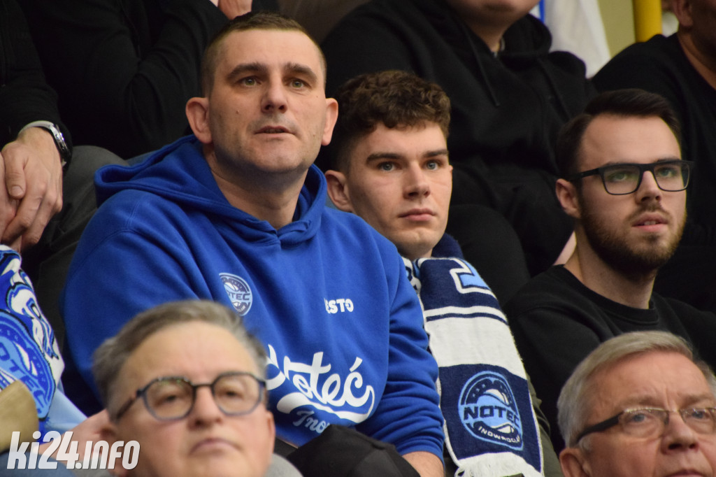 Kibice na meczu Noteć - Polonia