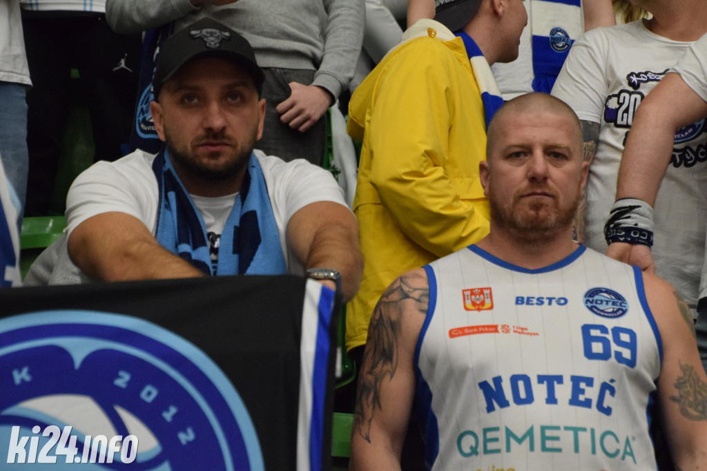 Kibice na meczu Noteć - Kotwica