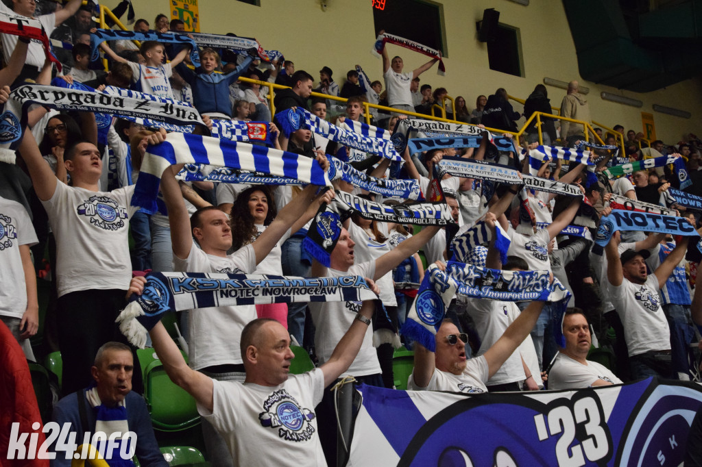 Kibice na meczu Noteć - Kotwica