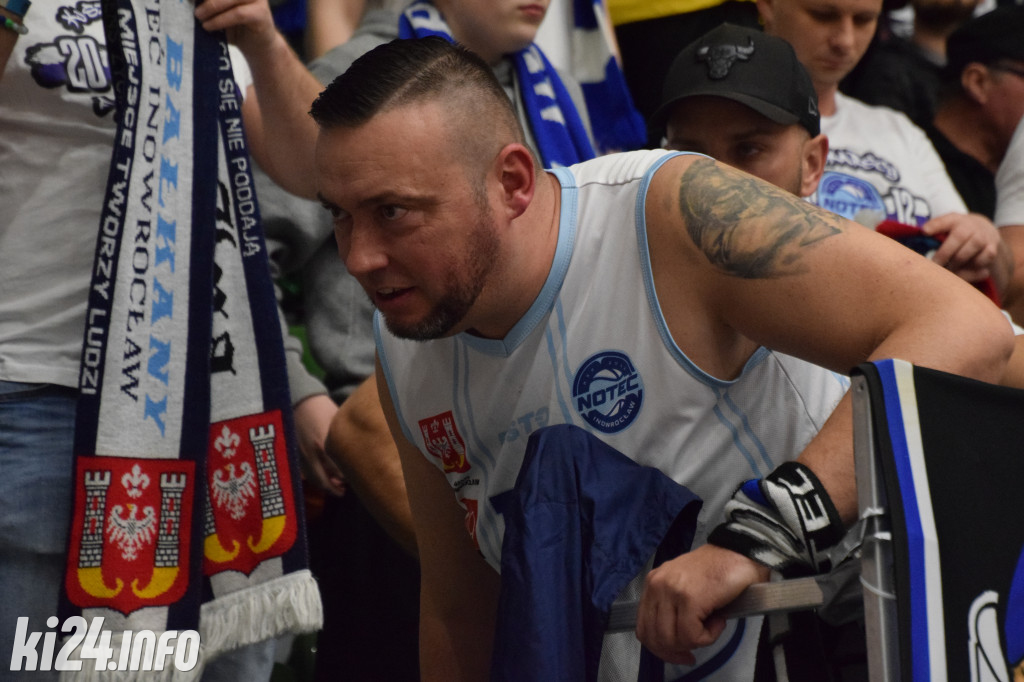 Kibice na meczu Noteć - Kotwica