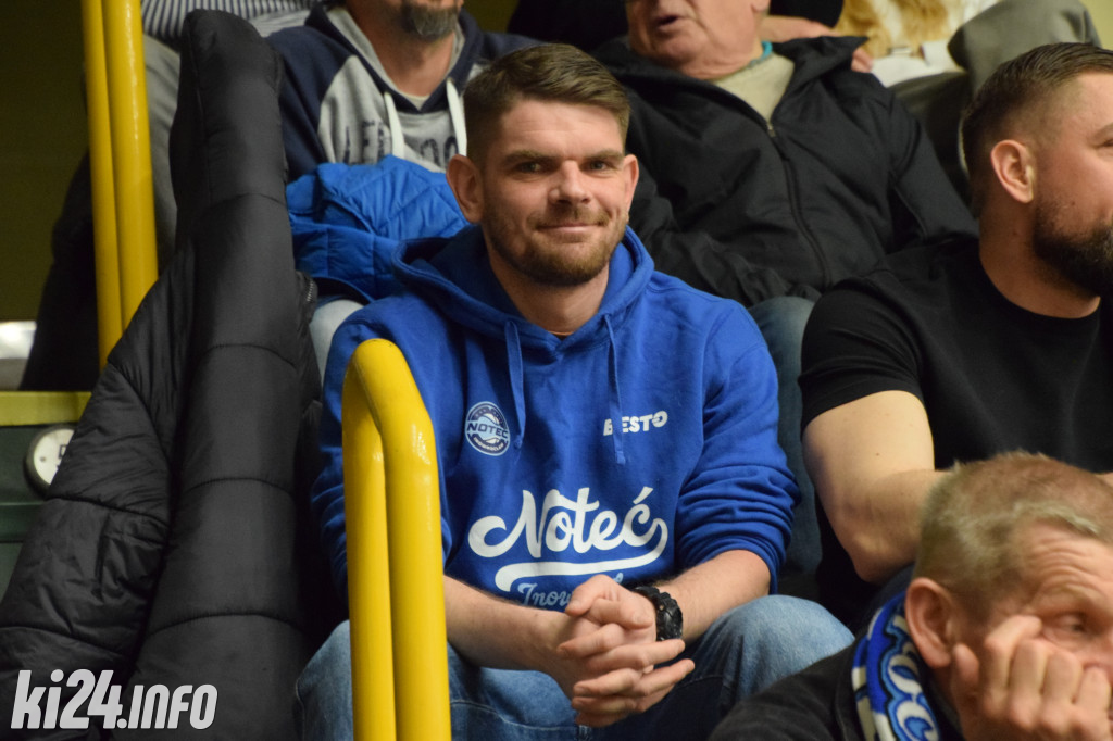 Kibice na meczu Noteć - Kotwica