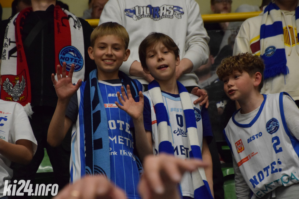 Kibice na meczu Noteć - Kotwica