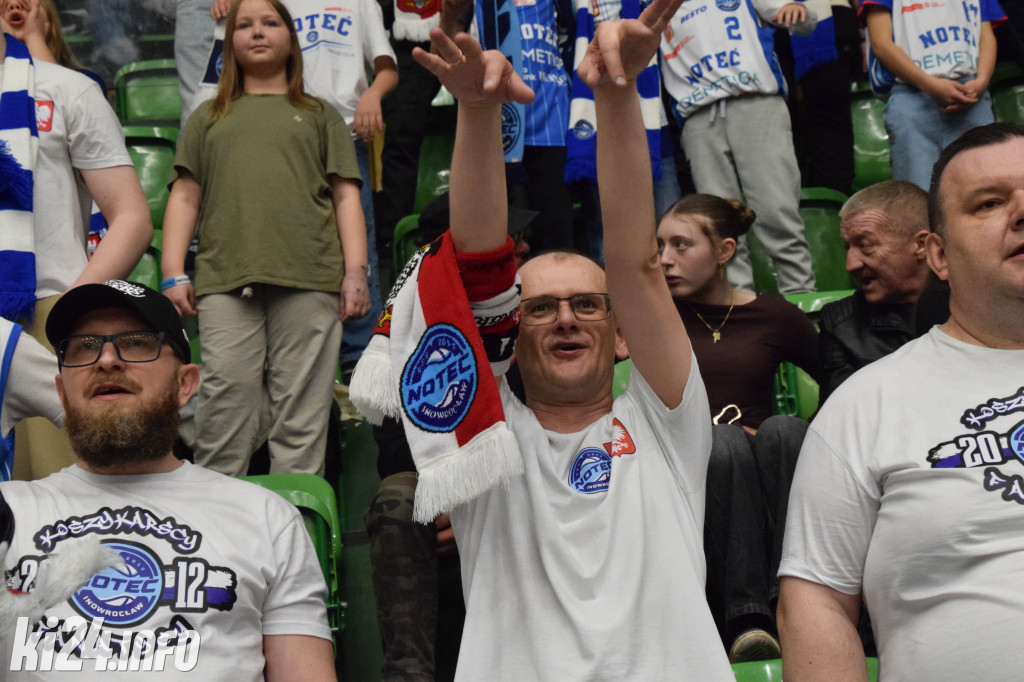 Kibice na meczu Noteć - Kotwica