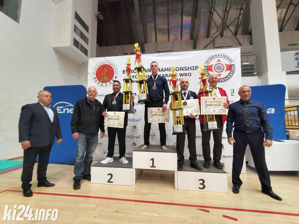 Karatecy wywalczyli  dwa złota dla Inowrocławia