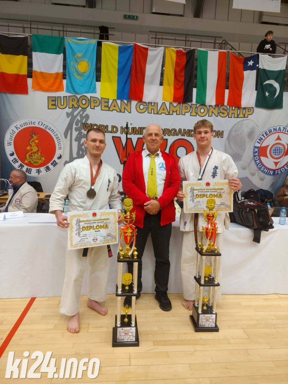 Karatecy wywalczyli  dwa złota dla Inowrocławia