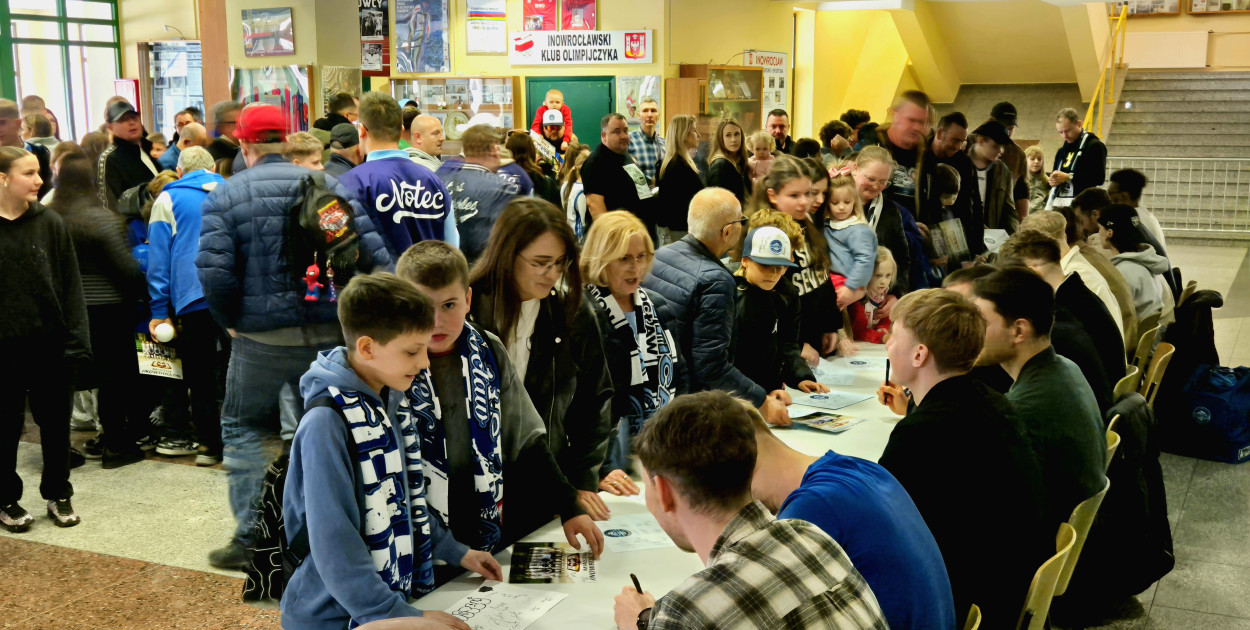 Pożegnanie Noteci z kibicami