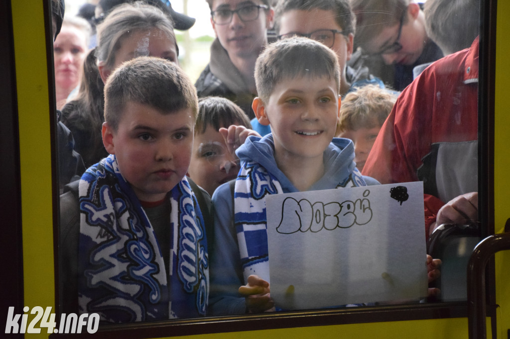 Pożegnanie Noteci z kibicami