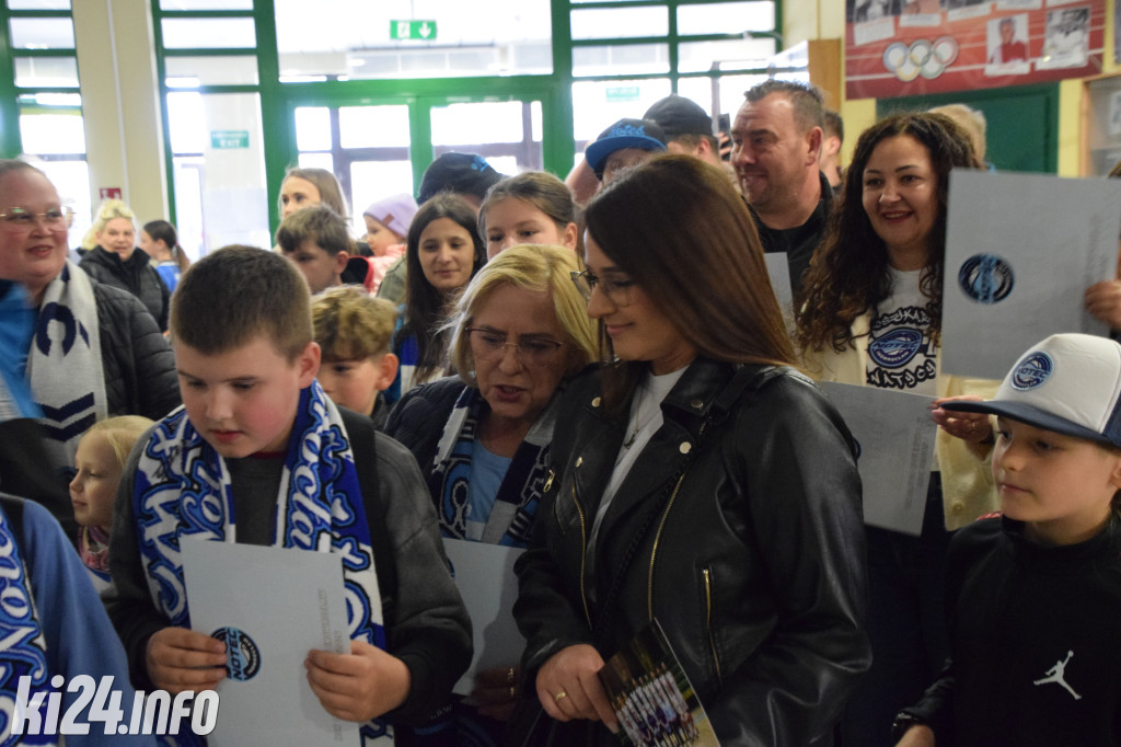 Pożegnanie Noteci z kibicami